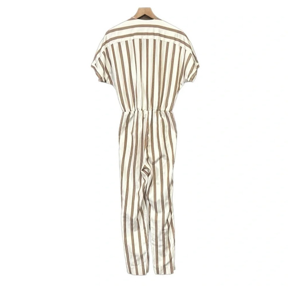 Maje Pieni Striped Jumpsuit Size 36 US Size 4/6 - Picture 8 of 14
